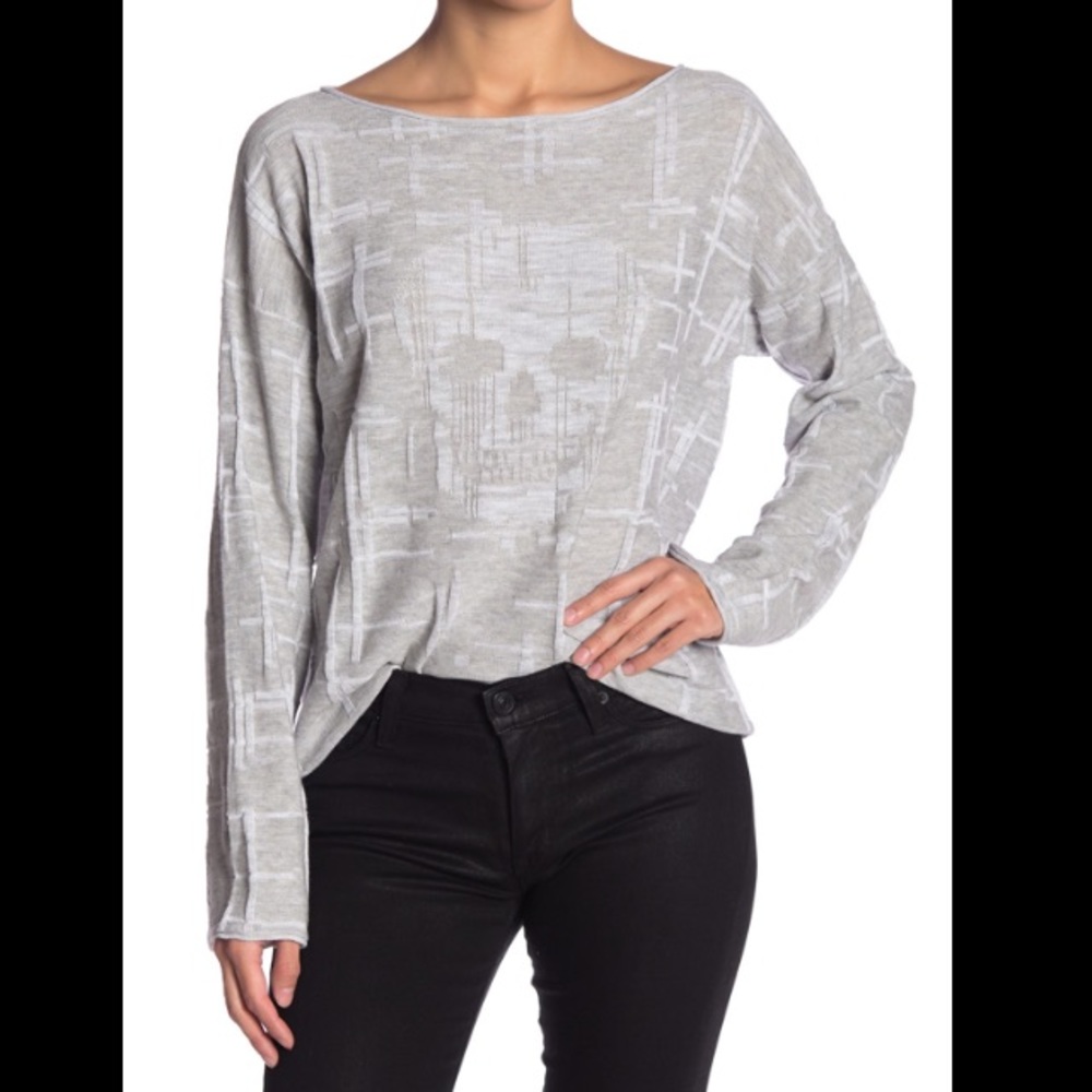 SKULL CASHMERE | Lilith Pullover Top M 96310